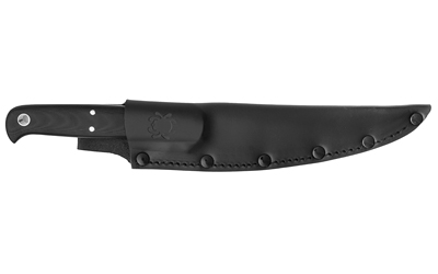 Spyderco Shelter Cove, Fixed Blade Knife, 5.78" Trailing Point Blade, 8Cr17MoV Blade Steel, 10.62" Overall Length, Satin Finish, Silver Blade — photo 2