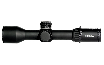 Steiner T6Xi, Rifle Scope, 2.5-15X, 50mm Objective, 34mm Tube Diameter, SCR Reticle, 1/4 MOA, First Focal Plane, Matte Finish, Black