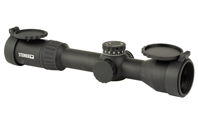 Steiner H6Xi, Rifle Scope, 2-12X Magnification, 42mm Objective, MHR-MOA Reticle, 30mm Main Tube, Matte Finish, Black — photo 2