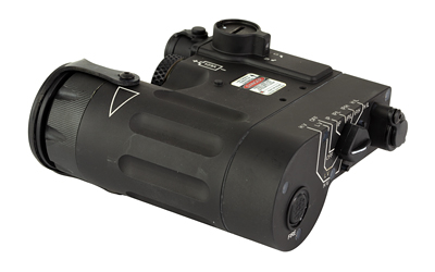 Steiner DBAL-D2, IR Light w/laser, Fits Picatinny, Co-Aligned Green and IR Laser, IR LED Illuminator, Black — photo 2