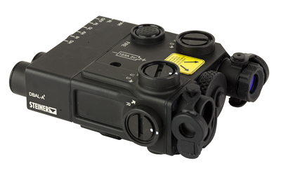 Steiner DBAL-A3, IR Light w/laser, Fits Picatinny, Green and IR Laser, IR LED Illuminator, Black — photo 2