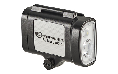 Streamlight SL- SideSaddle, Hat/Helmet Light, 300 Lumen, 2,500 Candela, Black, Includes Hard Hat Mount Kit