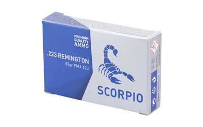 STV Technology Scorpio Ammo, 223 Remington, 55 Grain, Full Metal Jacket, 20 Round Box — photo 3