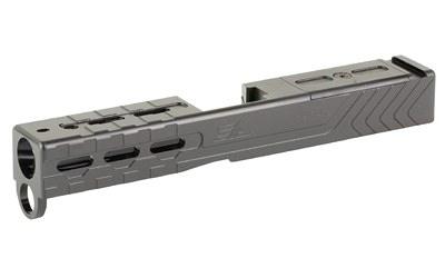 Sylvan Arms Custom Slide, Trijicon RMR Slide Cut, Fits Glock 19 GEN4, DLC Finish, Black, Includes Internals, RMR Cover/Adapter Plate — photo 3