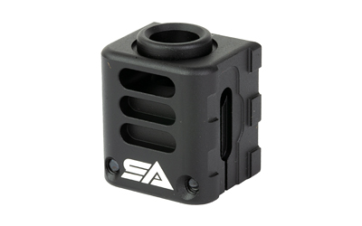 Sylvan Arms Compensator, 9MM, Fits GLOCK, Threaded 1/2x28, Anodized Finish, Black — photo 2