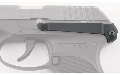 Techna Clip Belt Clip, Fits Ruger LCP, Left Hand, Black Finish
