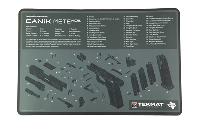 TekMat Tekmat for Canik MC9L, Cleaning Mat, Black