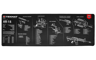 TekMat AR-15 Ultra Premium Gun Cleaning Mat, Includes Small Microfiber TekTowel, Packed In Tube — photo 2