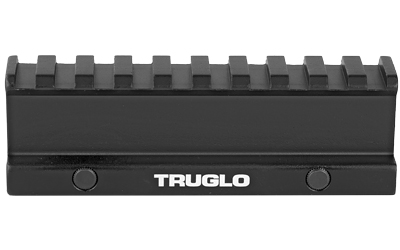 TRUGLO RISER MOUNT PICATINNY, Riser, Black, Picatinny Style Riser Mount, Raises Mounting Surface by 1" — photo 3