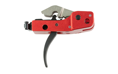 Timney Triggers AK-47, Single Stage Trigger, Curved Trigger Shoe, Anodized Finish, Red — photo 2