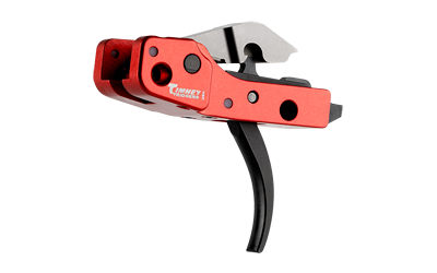 Timney Triggers AK-47, Single Stage Trigger, Curved Trigger Shoe, Anodized Finish, Red — photo 3