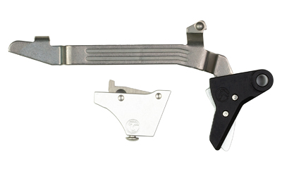 Timney Triggers Timney Triggers, Alpha Competition Trigger, Anodized Finish, Silver, Fits Large Frame GLOCK Gen 3 & Gen 4 - 20, 21, 29, 30, 40 and 41