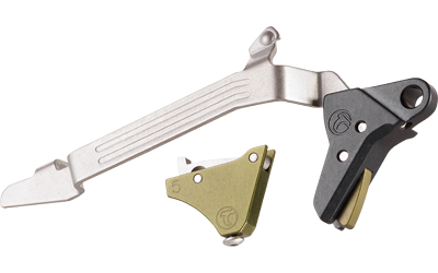 Timney Triggers Alpha Competition Trigger, Anodized Finish, Green, Fits Glock Gen 5 20/21/29/30/40/41