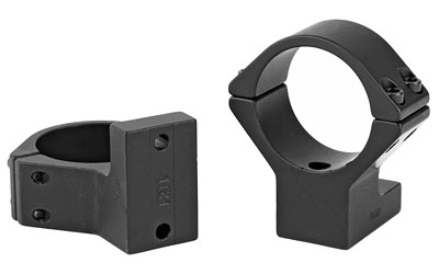 Talley Manufacturing Light Weight Ring/Base Combo, 30mm High, Black, Alloy, Tikka T3/T3-X, Knight MK-85 — photo 2