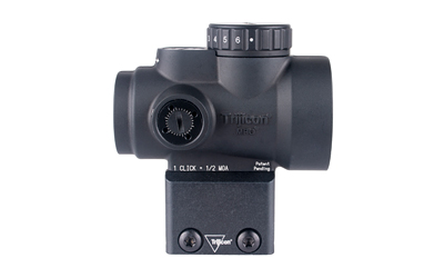 Trijicon MRO SD, Green Dot, 25mm Objective, 2 MOA Dot, Matte Finish, Black, Lower 1/3 Co-Witness Mount