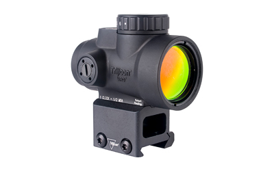 Trijicon MRO SD, Green Dot, 25mm Objective, 2 MOA Dot, Matte Finish, Black, Lower 1/3 Co-Witness Mount — photo 2