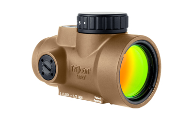 Trijicon MRO SD, Green Dot, 25mm Objective, 2 MOA Dot, Anodized Finish, Coyote Brown, No Mount Included — photo 2