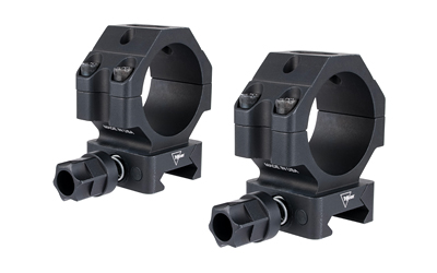 Trijicon Scope Rings, 34mm Medium, Q-LOC, Fits Picatinny, Anodized Finish, Black
