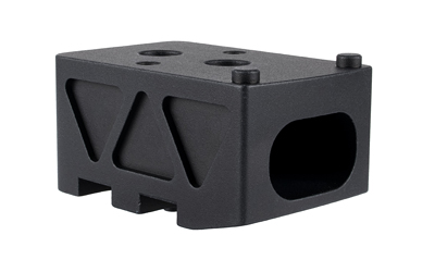 Trijicon Accessory Ring Plate, High Mount, Q-Loc, Fits Trijicon RMR, Anodized Finish, Black