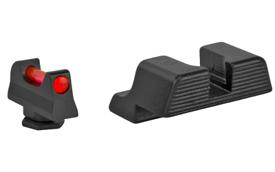 Trijicon Fiber Sight, Fits GLOCK 42 and 43, Comes With Red and Green Fiber