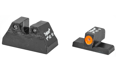 Trijicon HD Night Sights, Fits H&K USP Compact, Orange Front, 3 Dot Green Tritium — photo 2