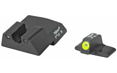 Trijicon HD Night Sights, Fits H&K .45C/.45C Tactical/P30/P30L/VP9 Models, Yellow Front Outline, Front/Rear — photo 2