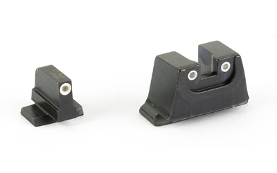 Trijicon Bright & Tough, Suppressor Height Night Sight, Fits S&W M&P C.O.R.E/ M2.0 OR/ M2.0 Metal Series, Black, Tritium Front/Rear, Green 3 Dot — photo 2