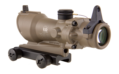Trijicon ACOG Rifle Scope, 4X 32, Amber Crosshair .223 Reticle, Center Illuminated, w/BUIS & TA51 Mount-CK-FDE, Dark Earth — photo 3