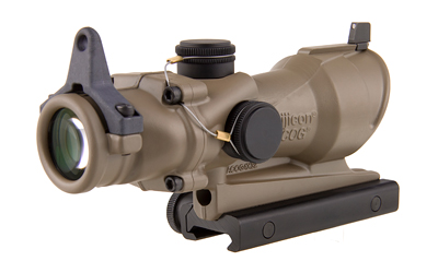 Trijicon ACOG Rifle Scope, 4X 32, Amber Crosshair .223 Reticle, Center Illuminated, w/BUIS & TA51 Mount-CK-FDE, Dark Earth — photo 4