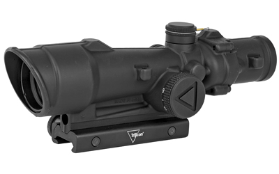 Trijicon ACOG LED Rifle Scope, 3.5X35, Red Chevron M193 Reticle, With TA51 Mount, Matte Finish