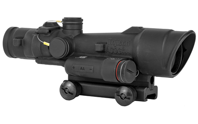 Trijicon ACOG LED Rifle Scope, 3.5X35, Red Chevron M193 Reticle, With TA51 Mount, Matte Finish — photo 2
