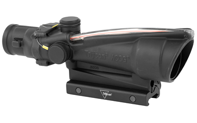 Trijicon ACOG Rifle Scope, 3.5X35, Red Horseshoe Reticle .223, With TA51 Mount, Matte Finish — photo 2
