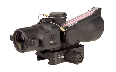 Trijicon ACOG, 3X24mm, Dual Illuminated Red Horseshoe/Dot 7.62X39/123 Grain, Includes Q-LOC Mount, Matte Finish, Black — photo 2