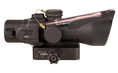 Trijicon ACOG, 3X24mm, Dual Illuminated Red Horseshoe/Dot 7.62X39/123 Grain, Includes Q-LOC Mount, Matte Finish, Black — photo 3