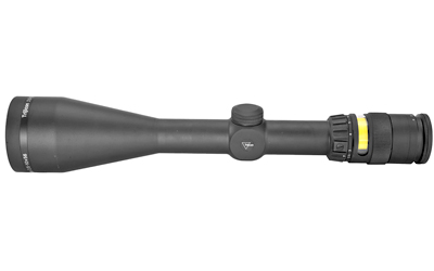 Trijicon AccuPoint 2.5-10x56mm Riflescope Standard Duplex Crosshair with Amber Dot, 30mm Tube, Matte Black, Capped Adjusters — photo 3