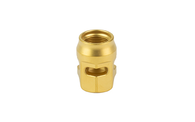 True Precision Cobra Comp, Compensator, Threaded 1/2X28, Titanium Nitride Finish, Gold — photo 2