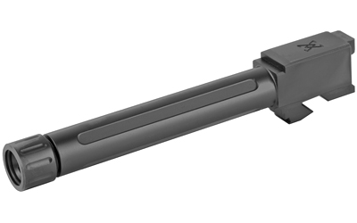 True Precision Barrel, 9MM, Black, Thread Protector, Threaded, Fits Glock 17, DLC