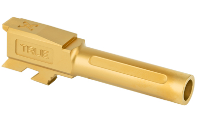 True Precision Barrel, 9MM, Gold Titanium Nitride, Fits Glock 43/43X — photo 2