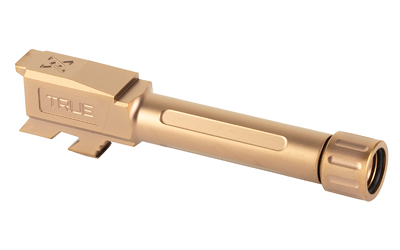 True Precision Threaded Barrel, 9MM, Fits Glock 43/43X, Copper TiCN Finish, Includes Thread Protector — photo 2