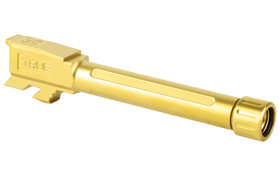 True Precision True Precision, Barrel, 9MM, Gold, Thread Protector, Threaded, Fits GLOCK 48, Titanium Nitride — photo 2