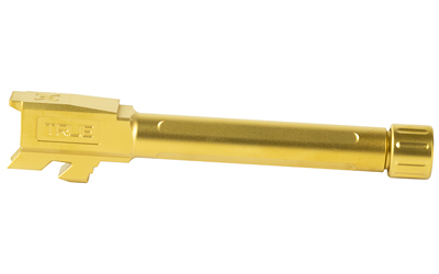 True Precision True Precision, Barrel, 9MM, Gold, Thread Protector, Threaded, Fits GLOCK 48, Titanium Nitride — photo 3