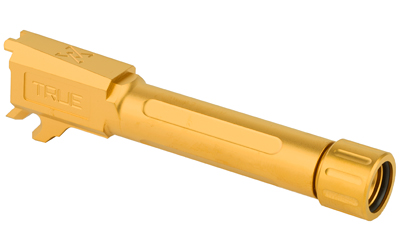 True Precision Barrel, 9MM, Gold, Thread Protector, Threaded, Sig P365 — photo 2