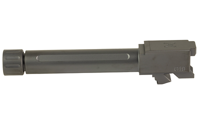 True Precision Pistol Barrel, 9MM, Threaded 1/2X28, Fits Ruger RXM, DLC Finish, Black — photo 3