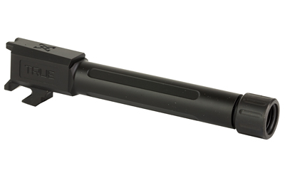 True Precision Barrel, 9MM, Threaded 1/2X28, Fits Springfield Hellcat Pro, Nitride Finish, Black — photo 2