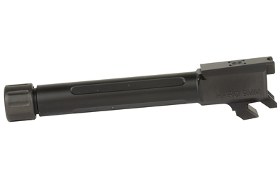 True Precision Barrel, 9MM, Threaded 1/2X28, Fits Springfield Hellcat Pro, Nitride Finish, Black — photo 3