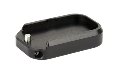 Taran Tactical Innovation Base Pad For Glock +0, 9/40 Double Stack, Black Finish