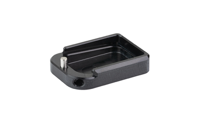 Taran Tactical Innovation Base Pad, Magazine Extension, Fits 2011 Style Magazines in 9MM/38 Super, +2 Rounds of 9MM, Anodized Finish, Black