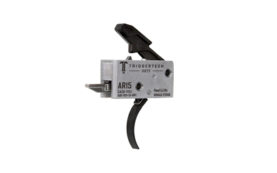 TriggerTech MIL-SPEC, Curved Trigger, Single Stage, 5.5LB Pull, Fits AR-15, Anodized Finish, Black — photo 2