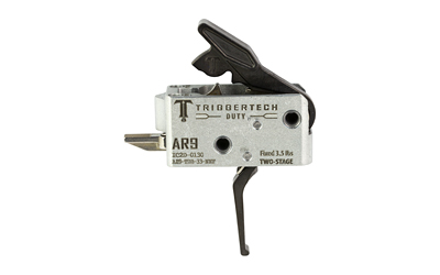TriggerTech Duty, Flat Trigger, Two Stage, 3.5LB Pull, Fits AR-9, Anodized Finish, Black — photo 2