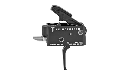 TriggerTech Trigger, 3.5LB Pull Weight, Fits AR-15, Competitive Flat Trigger, Two Stage, Black Finish, Includes Installation Tools, Instruction Book — photo 2